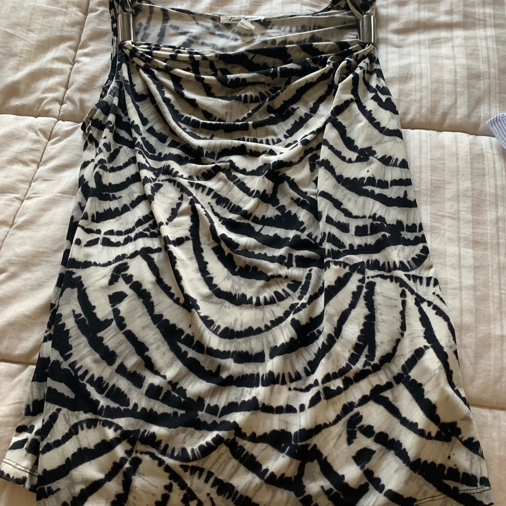 Kenneth Cole zebra print blouse